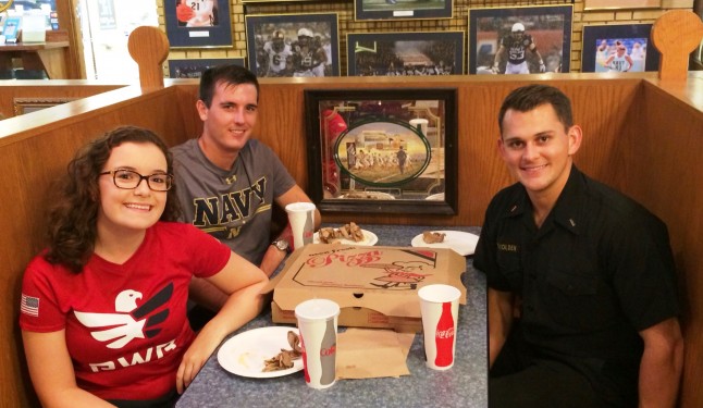U.S. Naval Academy Pizza Dinner