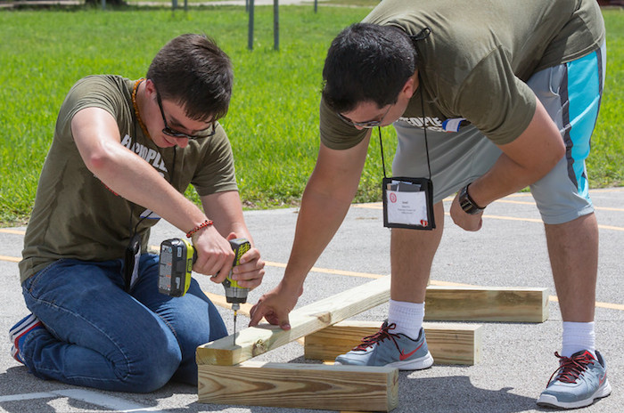 Miami Service Summit_Building Benches