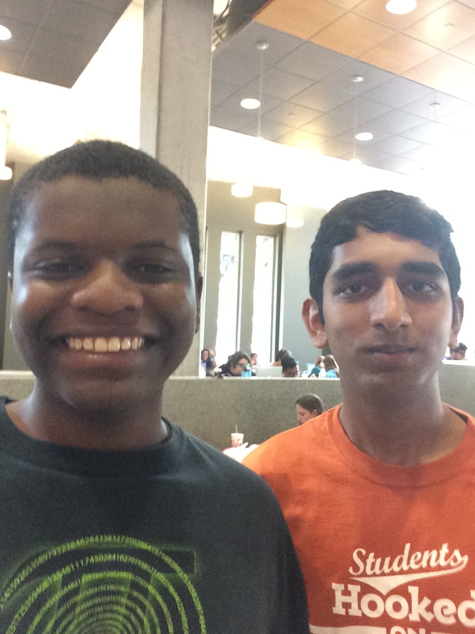 Coke Scholars Nicholas Cobb and Bhavin Gupta