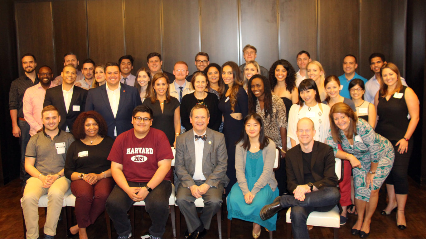 Los Angeles Coke Scholars at Sony Studios