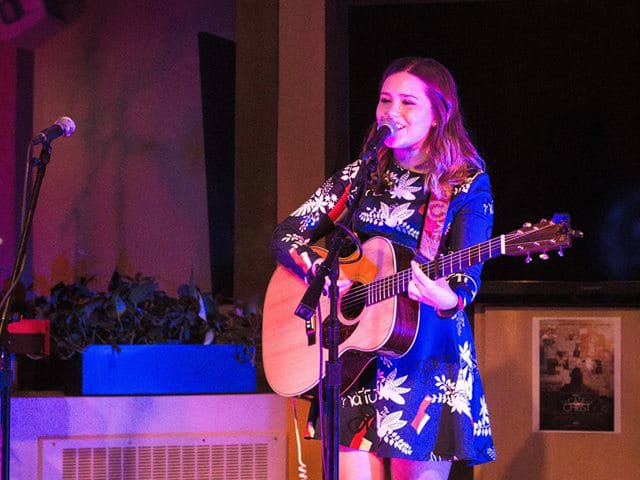 ...and musician Gracie Schram (2016) performed at the concert! 