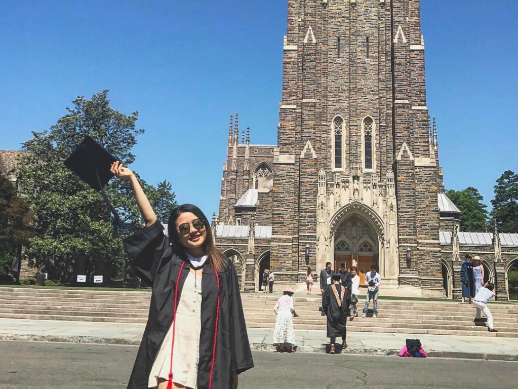 Yuyi Li (2013) at Duke University.