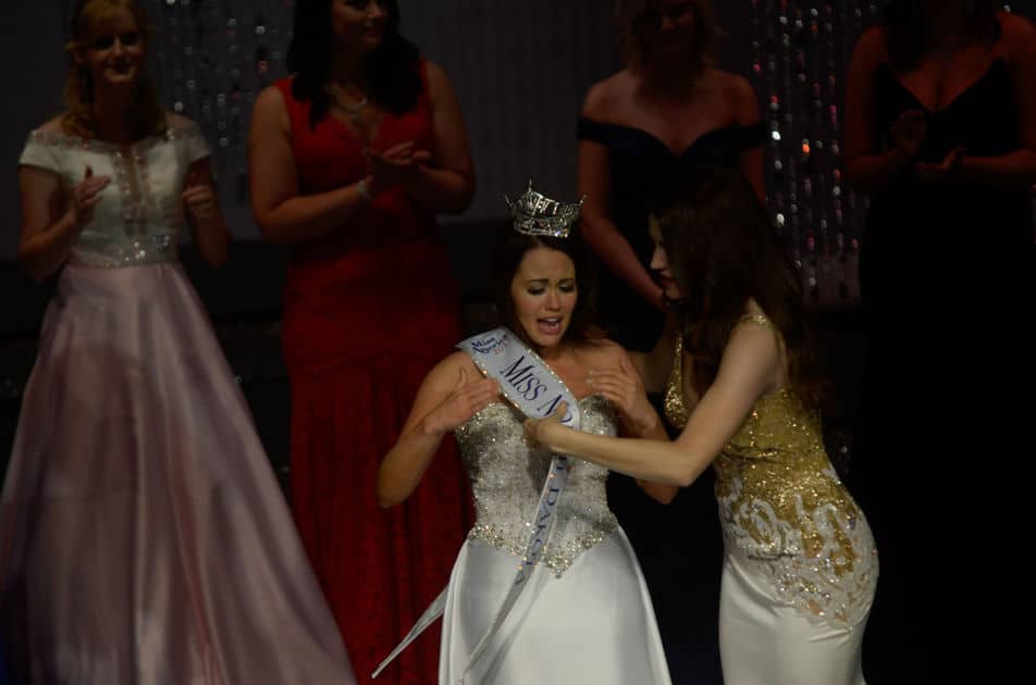 Cara Mund (2012) was named Miss North Dakota! She will compete in the Miss America Pageant in Atlantic City in September. Cara also won the Community Service Award in recognition of the annual Make-A-Wish fashion show she founded at just 14-years-old in Bismarck, which has raised more than $50,000 to date. (Photo credit: Williston Herald)