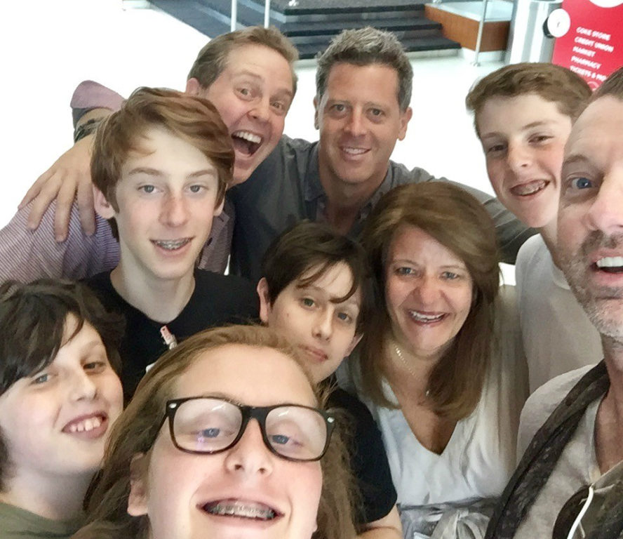 Jason Feldman (1990), his partner, brother, nephews, and triplets (age 13) visited Coca-Cola headquarters while in town for a family reunion.