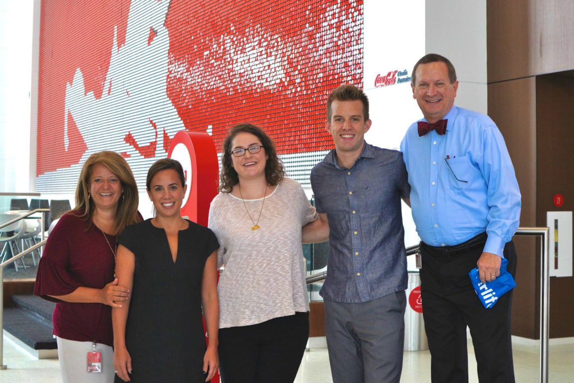 ...and then visited with CCSF staff at The Coca-Cola Company!