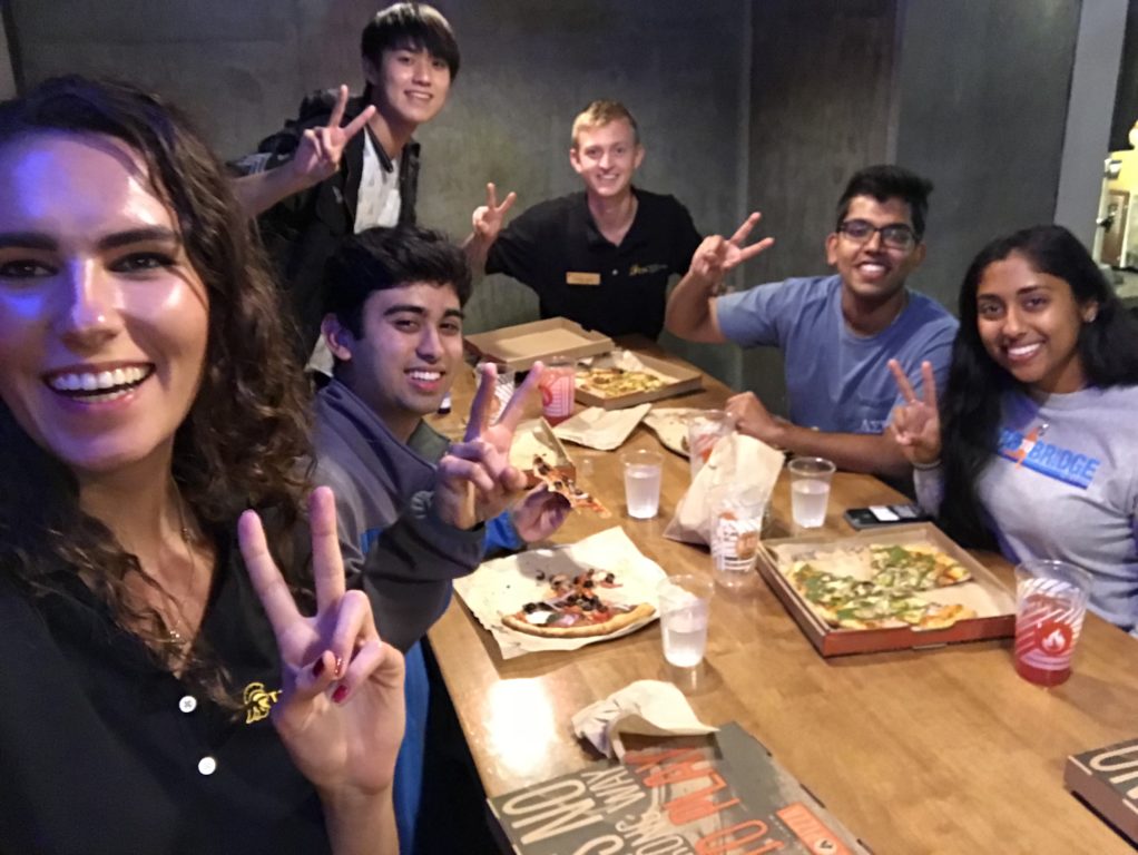 Slices for Scholars at the University of Southern California with Sophia Wix (2014), Yash Gupta (2014), Cooper Yerby (2015), Mallika Jain (2017), Justin Kawaguchi (2017), Paul Lie (2016), Nihar Sheth (2017), Ahmed Mohamed (2017).