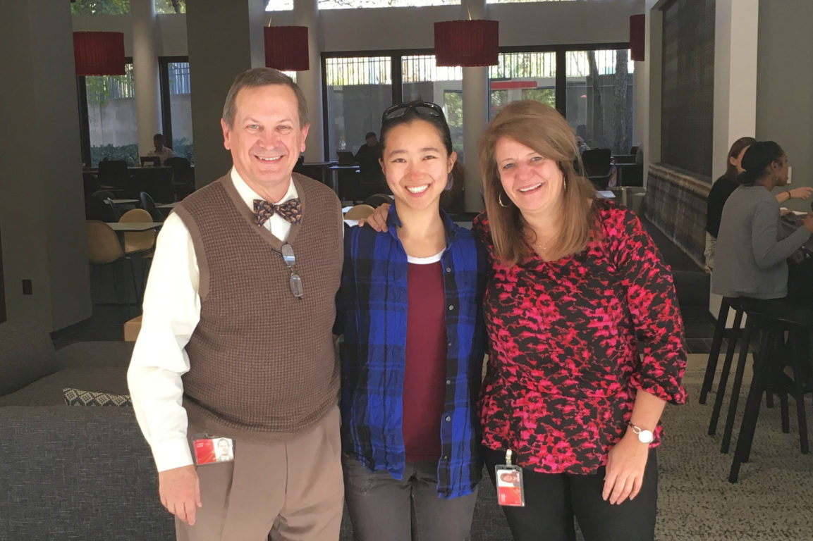 Connie Liu (2011), currently a grad student researching in the High Power Electric Propulsion Lab at Georgia Tech, came by to visit at Coca-Cola. We had a great chat about her time at SpaceX and other Coke Scholars she has connected with. 