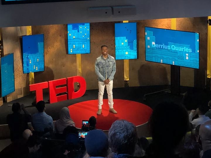 Derrius Quarles (2009) was accepted into the newest class of TED residents, a program is an incubator for breakthrough ideas, for 2017. He is the cofounder and CTO of BREAUX Capital, a financial wellness startup devoted to Black millennials. If you would like to be a part of the Spring 2018 TED Residency (which runs March 12 to June 15, 2018), applications opened on November 1, 2017 and close on January 5. For more information on requirements, and an advance peek at the application form, please see ted.com/residency.