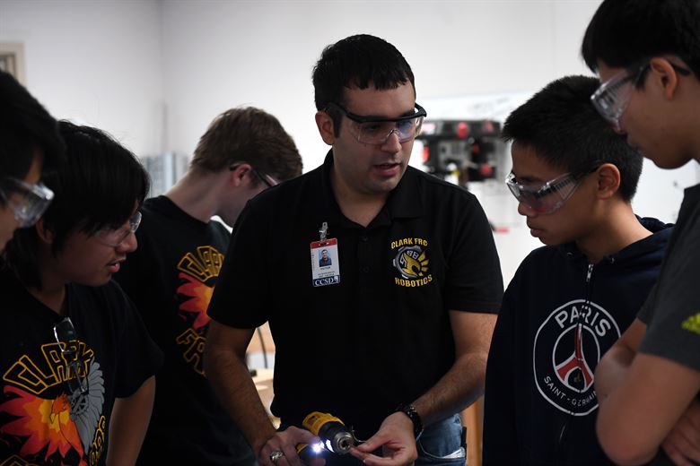 Capt. Victor Lopez (2009), an MQ-9 Reaper pilot assigned to the 17th Attack Squadron, is featured on the Creech Air Force Base website for volunteering with science, technology, engineering, and math programs centered on mentoring the youth and inspiring the next generation of scientists and engineers.