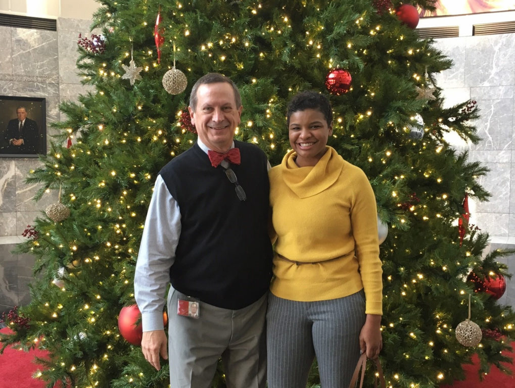 Wesli Jones (2012) came by CCSF to say hello. She's a producer at CNN, a cancer survivor, and voice of the #CocaColaRenew campaign - learn more about her.