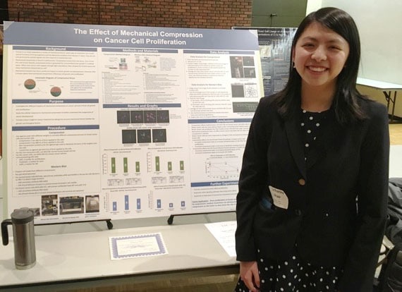Katharine Shao (2018) was named Youth Volunteer of the Year by the Michigan Governor's Service Awards.