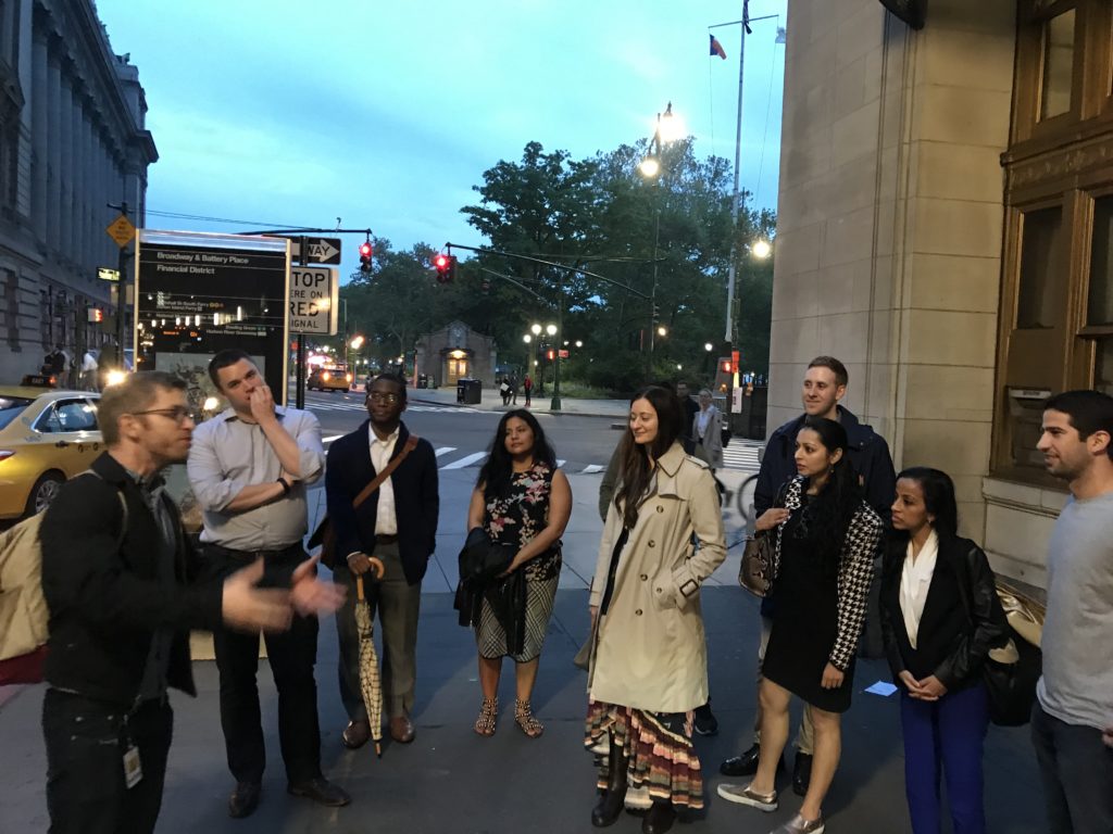 They ended at the waterfront for post-walk drinks and bites where they discussed effective communications and managing upwards in organizations. #CokeScholarsPro events are regional opportunities for Coke Scholars to learn new professional development skills from each other.