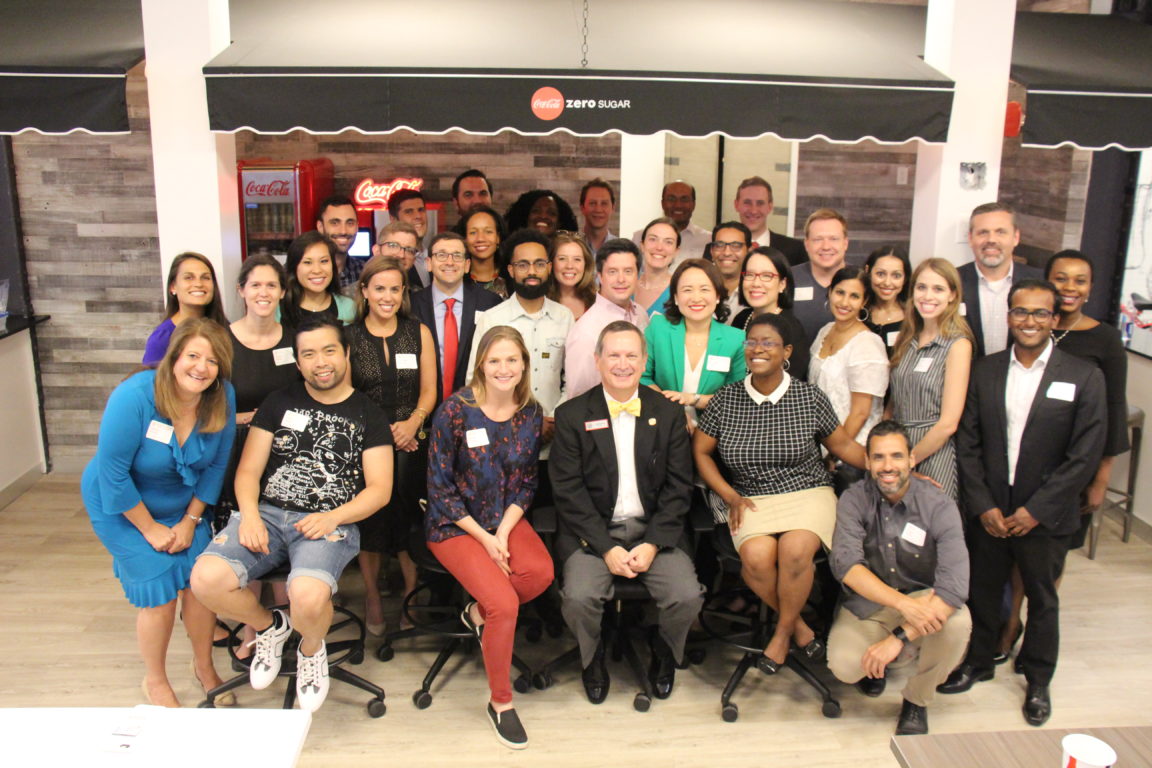 We also had a great Coke Scholars alumni reception at Liberty Coca-Cola in New York City the following night.