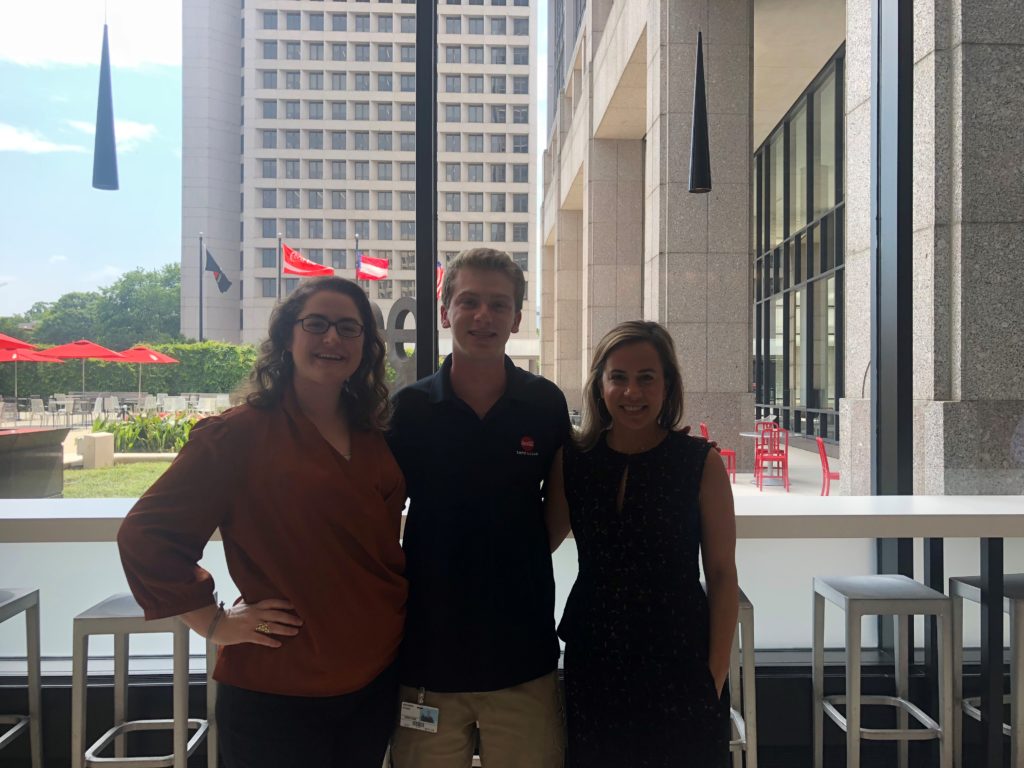 Brennen Feder (2017) stopped by Coca-Cola Headquarters to visit. He will be completing a summer internship in Denver, CO, with Honest Tea and would love to connect with Fellow Coke Scholars in the area.
