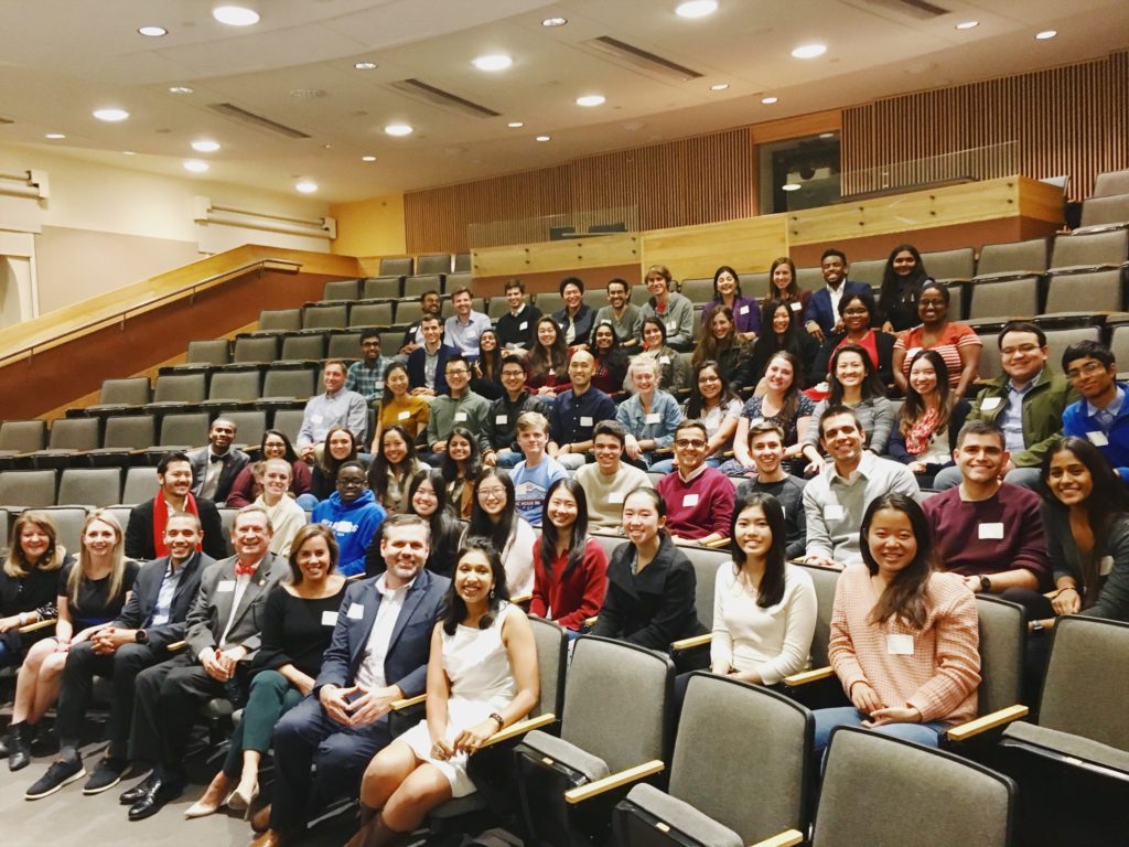 Coke Scholars and alumni came together at our reception in Boston on October 17. So glad the Coca-Cola Bottling Company of Northern New England could join us. 