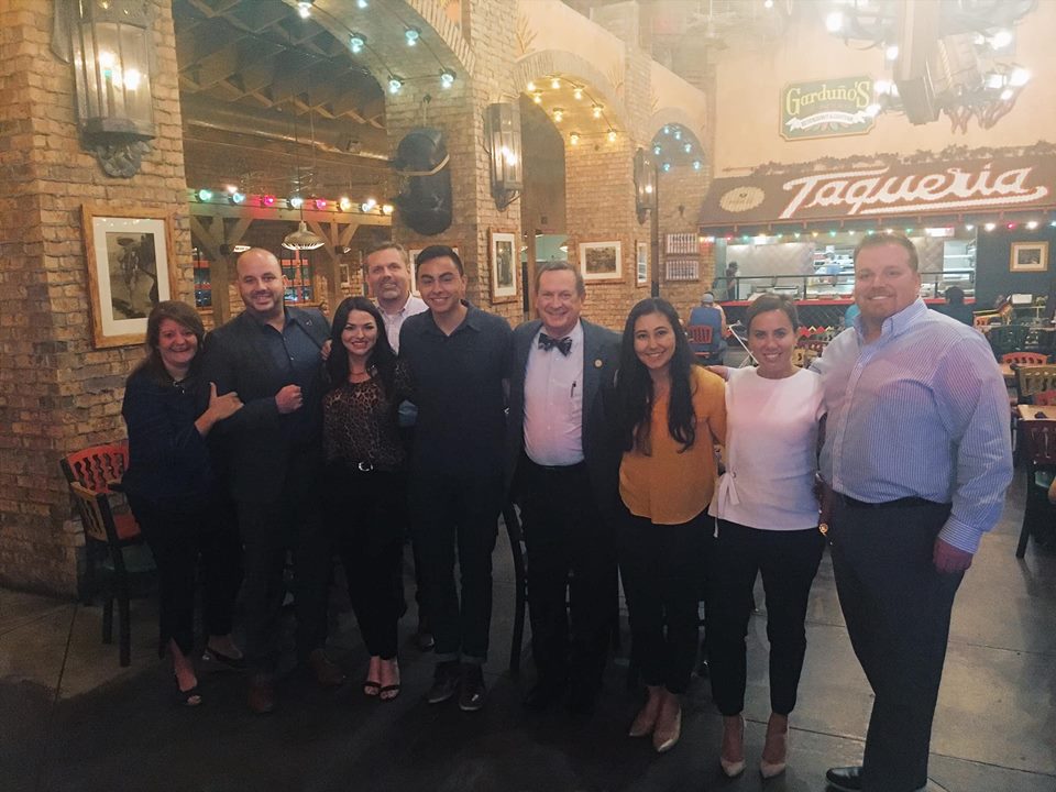 Our team had dinner with Coke Scholars Mike Woodward, Erin Muffoletto, Esteban Abeyta, and Yalda Barlas in Albuquerque while they were in town for the National Scholarship Providers Association (NSPA) Conference.