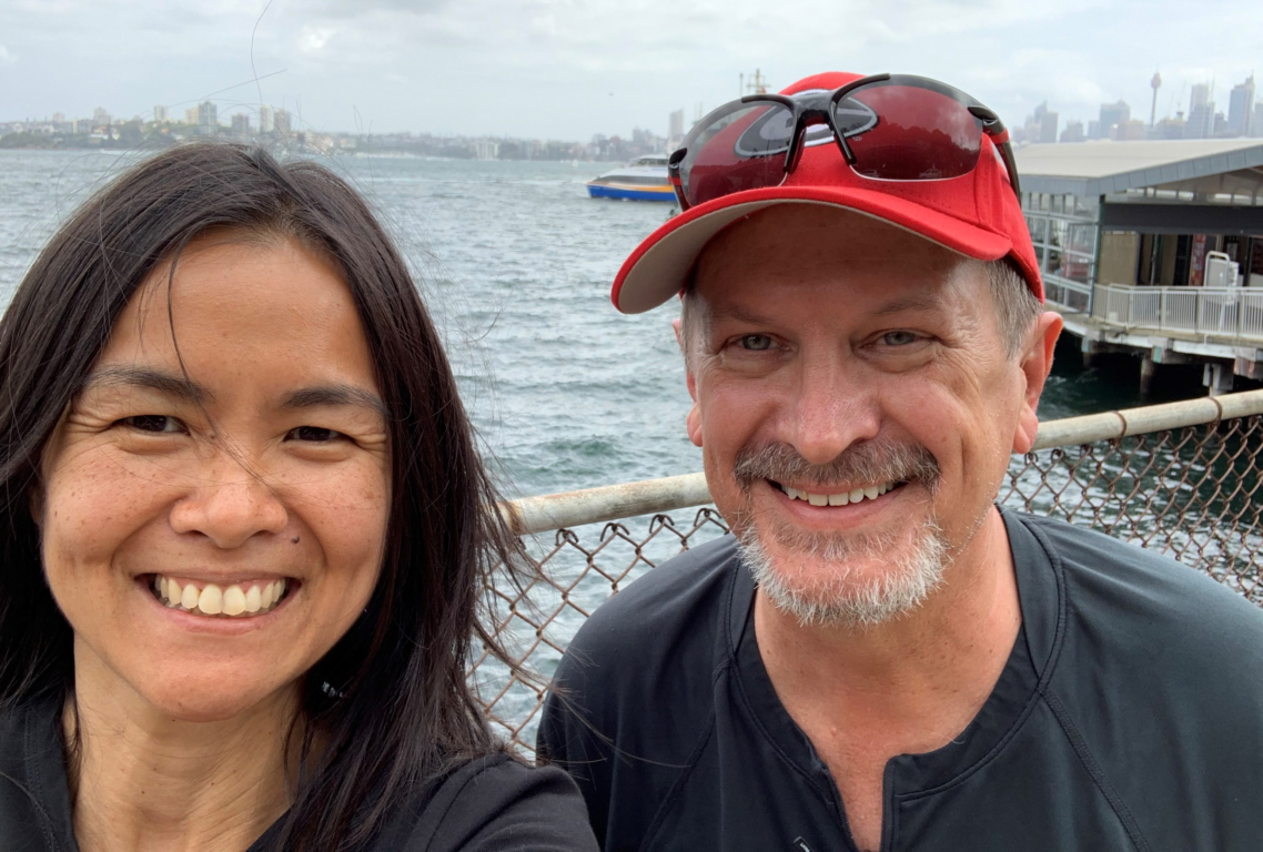 Cynthia Cottrell (1995) met up with retired CCSF president J. Mark Davis in Sydney. Mark is celebrating his retirement with a month-long trip in New Zealand. Follow along on Instagram at @scholarola.