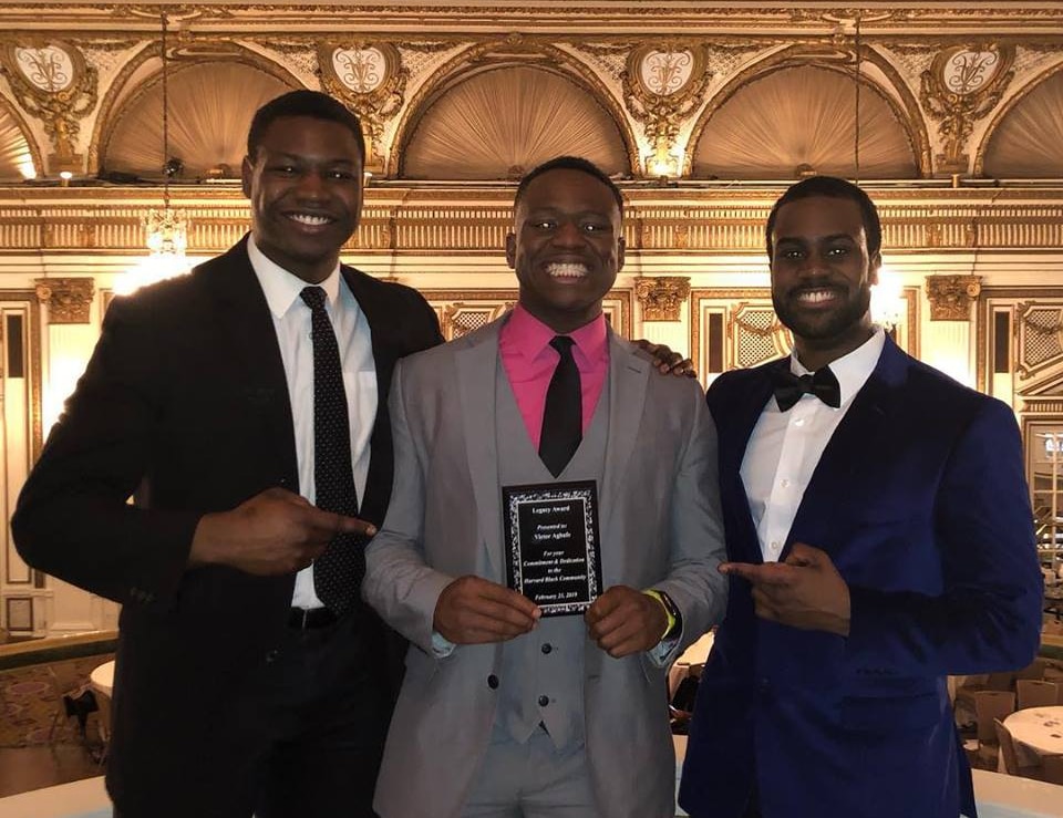 Victor Agbafe (2015) received the Harvard Business School’s Black Legacy Award for his commitment and dedication to the Harvard black community.