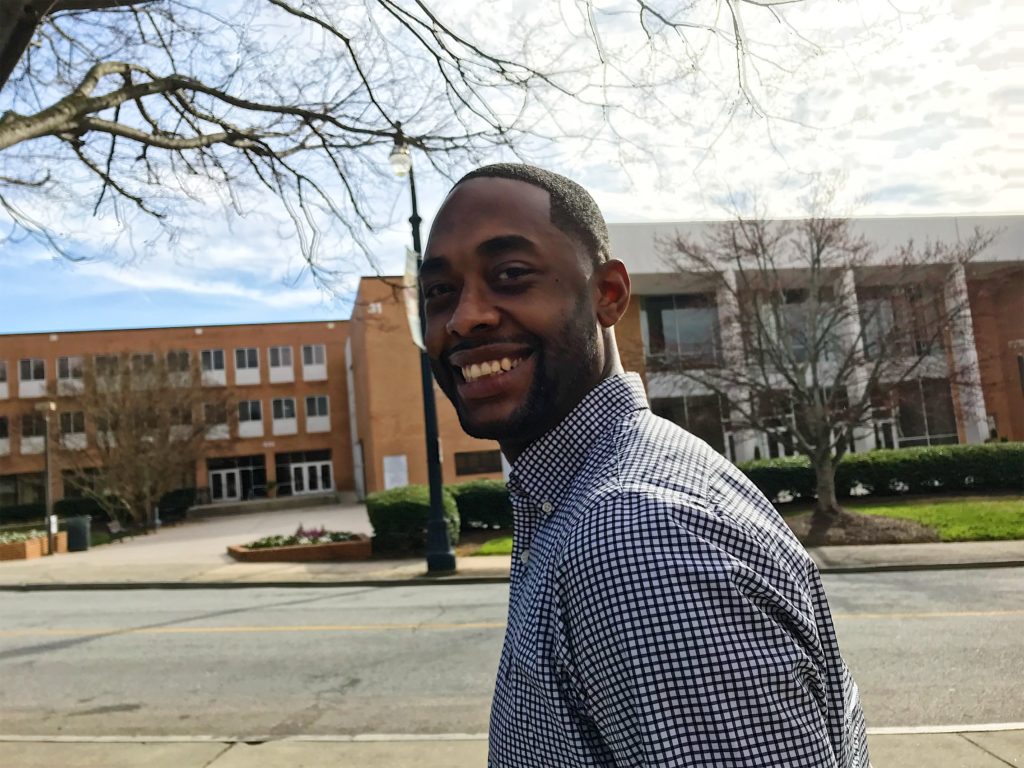 Nathan at Morehouse College.