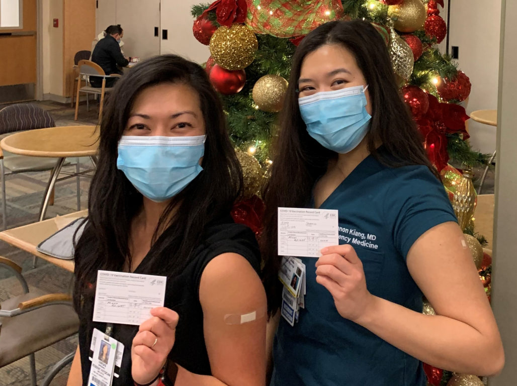Brittaney Khong and Shannon Kiang (2009 Scholars) met for the first time in Atlanta during their Scholars Weekend - now they work together in Emergency Medicine at Loma Linda University in Southern California.