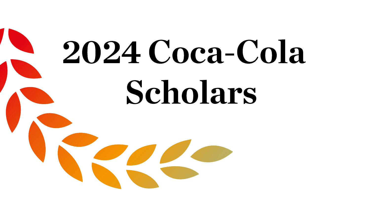 2024 Coca-Cola Scholars_Ombre Laurel